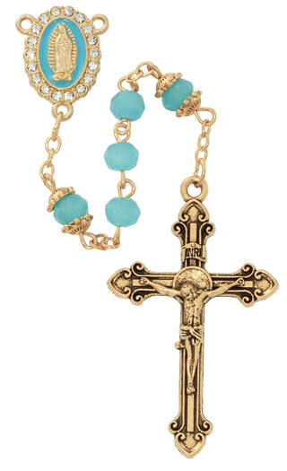 Guadalupe Aqua Rosary