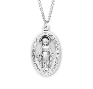 Sterling Silver Miraculous Medal 73