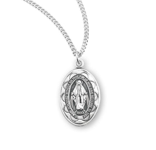Sterling Silver Miraculous Medal 85