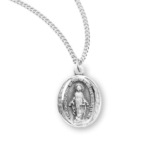 Sterling Silver Miraculous Medal 93
