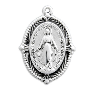 Sterling Silver Miraculous Medal