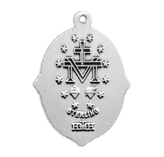 Sterling Silver Miraculous Medal