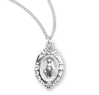 Sterling Silver Miraculous Medal 103