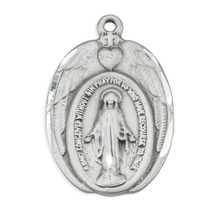 Sterling Silver Miraculous Medal