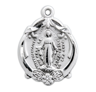Sterling Silver Miraculous Medal