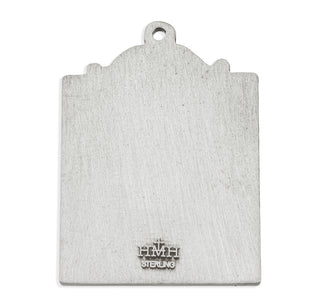 1 1/16-inch Sterling Silver Christ Medal with 24-inch Chain
