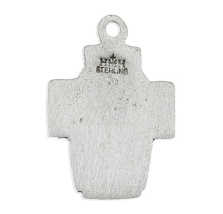 5/8-inch Sterling Silver Head of Christ Medal with 18-inch Chain