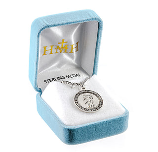 Sterling Silver St. Christopher Medal