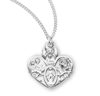 Sterling Silver 4 Way Medal 13