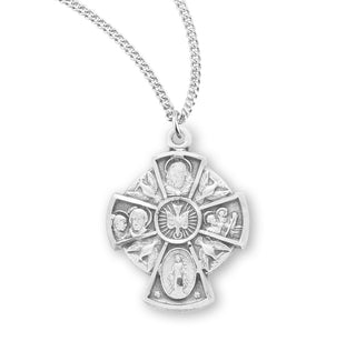 Sterling Silver 4 Way Medal 20