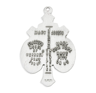 Sterling Silver 4-Way Medal