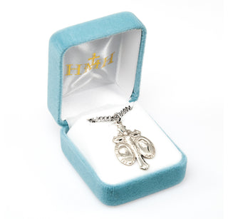 Sterling Silver 4-Way Medal