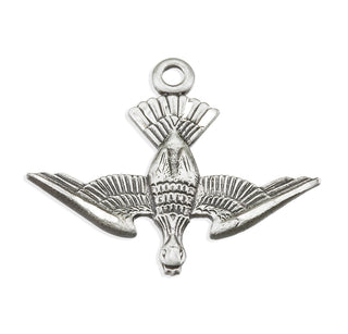 13/16-inch Sterling Silver Holy Spirit Medal with 20-inch Chain