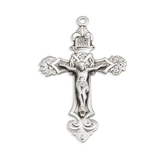 1 13/16-inch Sterling Silver "Tools of the Crucifixion" Cross with 24-inch Chain