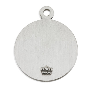 Sterling Silver Round St. Christopher Medal