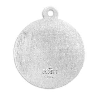Sterling Silver Round St. Michael Medal