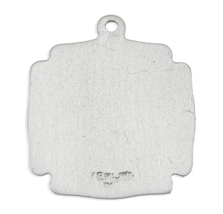 9/16-inch Sterling Silver St. Florian Medal with 18-inch Chain