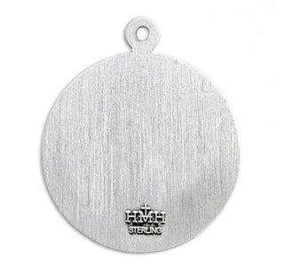 Sterling Silver Small St. Michael Medal