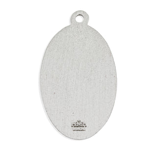 Sterling Silver Oval St. Michael Medal