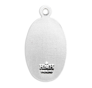 Sterling Silver Oval St. Michael Medal