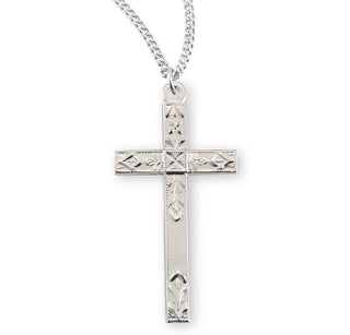 Sterling Silver Finely Detailed Cross