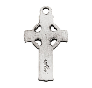 11/16-inch Sterling Silver Celtic Cross with 18-inch Chain