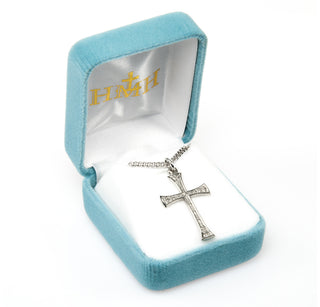 Sterling Silver Detailed Cross