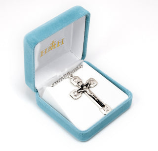 Four Evangelists Sterling Silver Crucifix