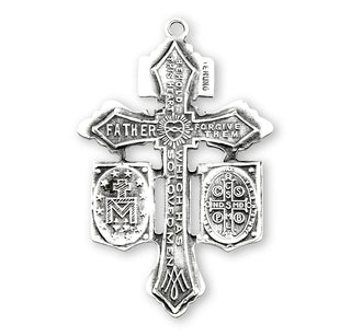 Sterling Silver "Pardon" Crucifix