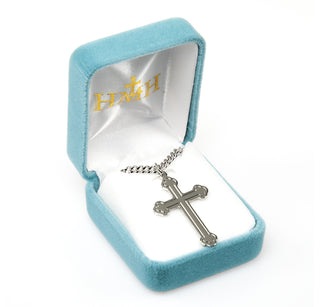 Sterling Silver Fancy Cross