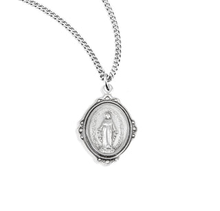 Sterling Silver Miraculous Medal 116