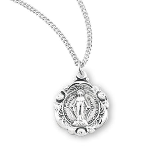 Sterling Silver Miraculous Medal 118