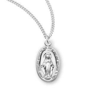 Sterling Silver Miraculous Medal 119