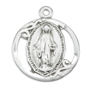 Sterling Silver Miraculous Medal