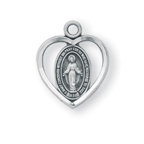 1 1 /8-inch Sterling Silver Cross | 18-inch Chain