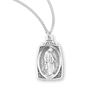 Sterling Silver Miraculous Medal 143