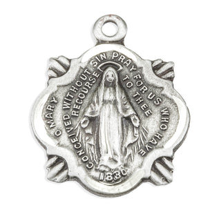 Sterling Silver Miraculous Medal