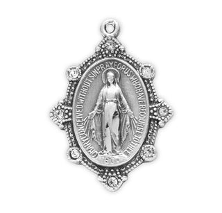 Sterling Silver Miraculous Medal