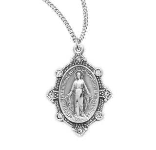 Sterling Silver Miraculous Medal 146