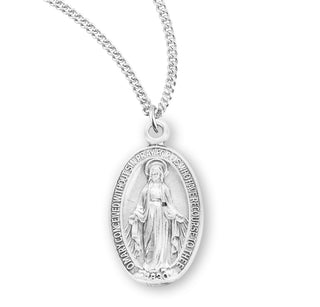 Sterling Silver Miraculous Medal 149