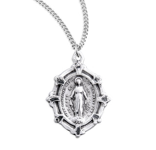 Sterling Silver Miraculous Medal 150