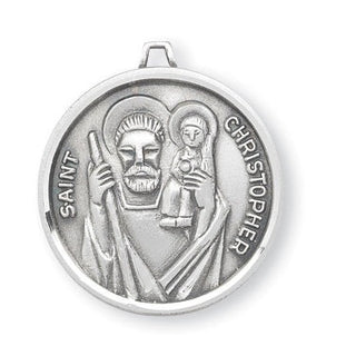 1-inch Sterling Silver Cross | 18-inch Chain