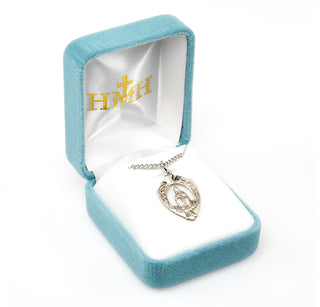 Our Lady of Laleche Spanish Version Sterling Silver Medal