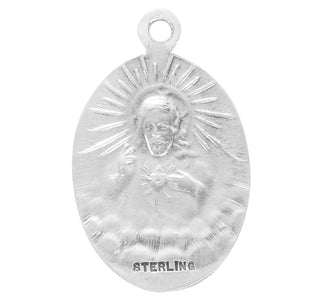 Sterling Silver Madonna Medal