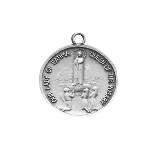 Sterling Silver Our Lady of Fatima Medal