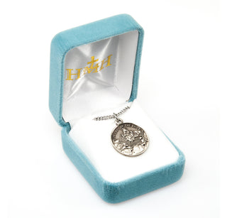 Sterling Silver Our Lady of Loreto Medal