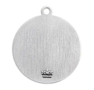Our Lady of Czestochowa Round Sterling Silver Medal