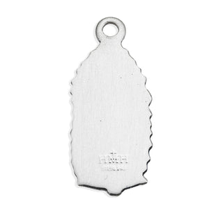3/4-inch Sterling Silver Our Lady of Sorrows Medal with 18-inch Chain