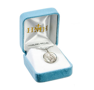 Sterling Silver Our Lady of Perpetual Help Medal