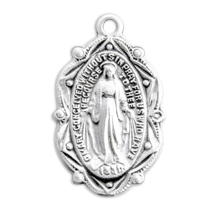 Sterling Silver Miraculous Medal